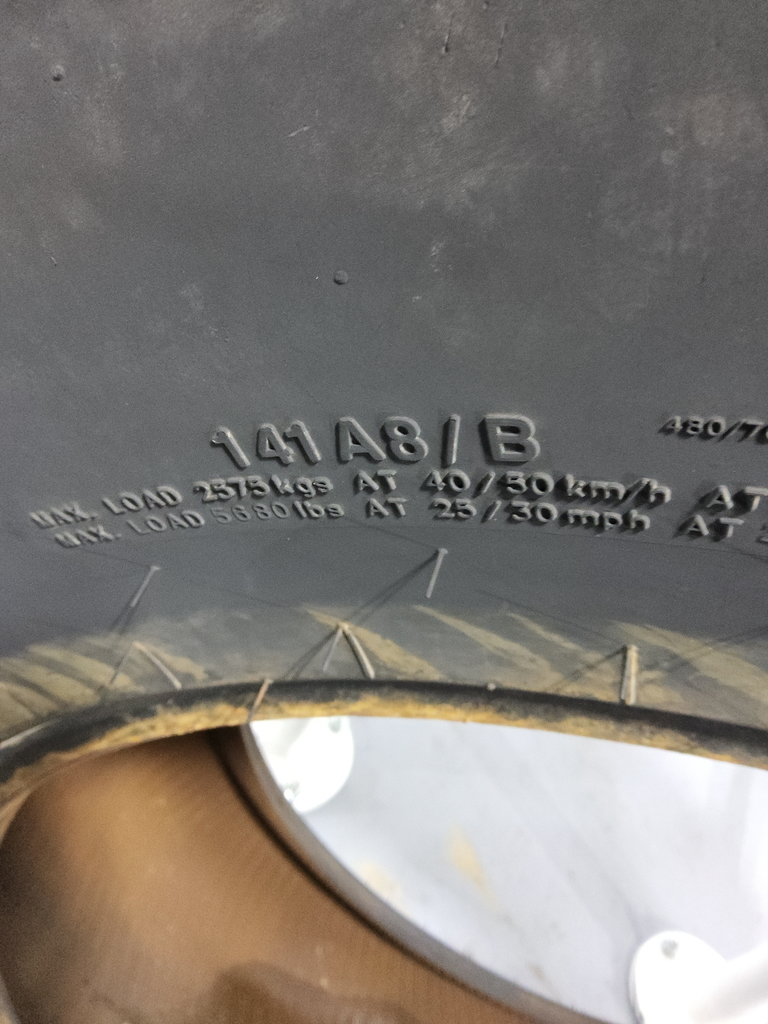 480/70R30 BKT Tires Agrimax RT 765 R-1W 141A8 80%