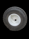 IF 320/70R15 Firestone Destination Turf I-2 on New Holland White 8-Hole Implement
