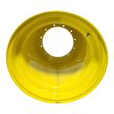 LSW 1000/45R32 Goodyear Farm Optitrac R-1W on John Deere Yellow 12-Hole Formed Plate 95%