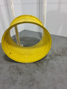 25"W x 38"D, John Deere Yellow 0-Hole Double Bevel 38" Cast