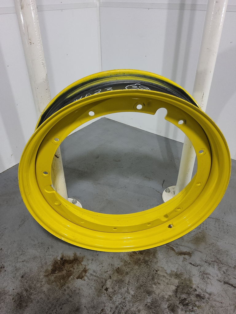 10"W x 38"D, John Deere Yellow 12-Hole Stub Disc
