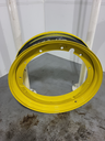 10"W x 38"D, John Deere Yellow 12-Hole Stub Disc