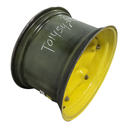 15"W x 24"D, John Deere Yellow 6-Hole Rim with Clamp/Loop Style