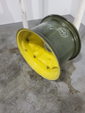 15"W x 24"D, John Deere Yellow 6-Hole Rim with Clamp/Loop Style