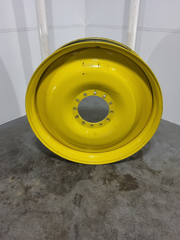 10"W x 46"D, John Deere Yellow 12-Hole Bubble Disc