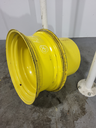 13"W x 30"D, John Deere Yellow 12-Hole FWA Direct Bolt Dual