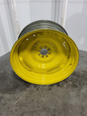 18"W x 38"D, John Deere Yellow 8-Hole Waffle Wheel (Groups of 2 bolts)