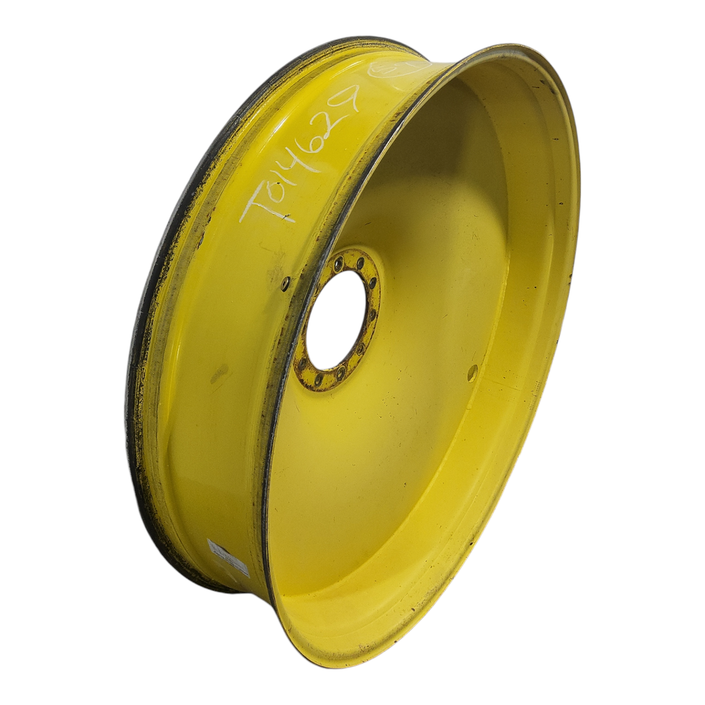 12"W x 54"D, John Deere Yellow 10-Hole Spun Disc