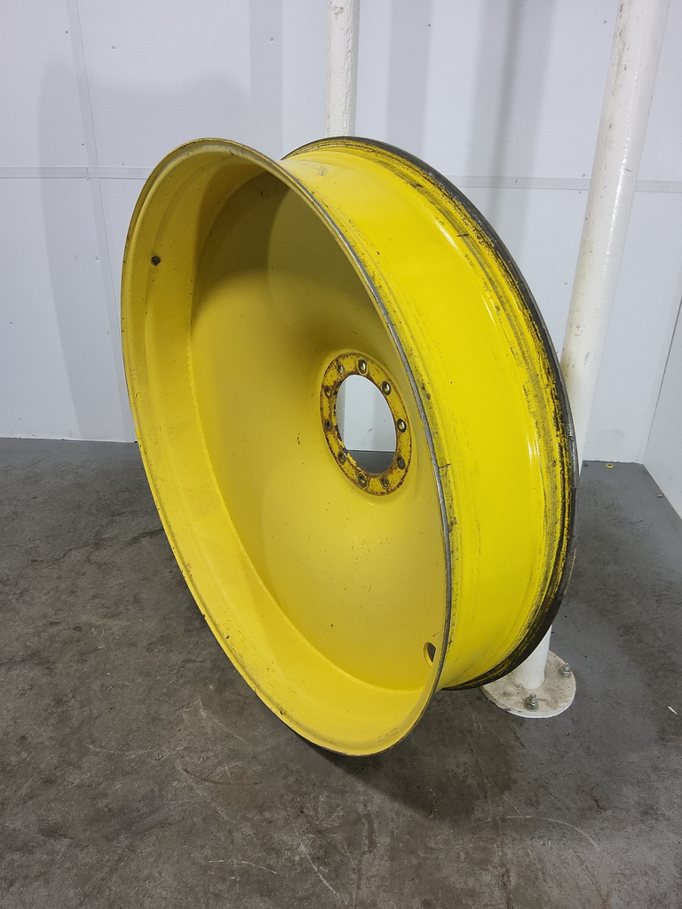 12"W x 54"D, John Deere Yellow 10-Hole Spun Disc