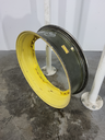 10"W x 34"D, John Deere Yellow 12-Hole Waffle Wheel (Groups of 3 bolts)