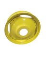 12"W x 46"D, John Deere Yellow 10-Hole Rim with Clamp/U-Clamp (groups of 3 bolts)