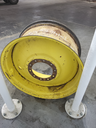 18"W x 38"D, John Deere Yellow 10-Hole Formed Plate