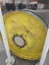 10"W x 54"D, John Deere Yellow 10-Hole Formed Plate