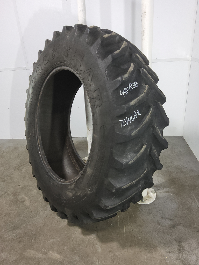 480/80R38 Goodyear Farm Dyna Torque Radial R-1 149B 55%