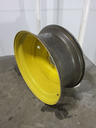 18"W x 42"D, John Deere Yellow 10-Hole Formed Plate