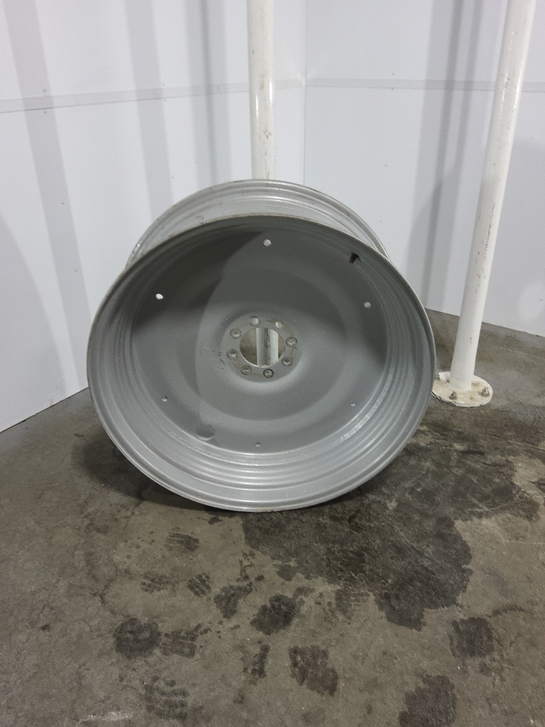 15"W x 38"D, Agco Corp Gray 8-Hole Formed Plate