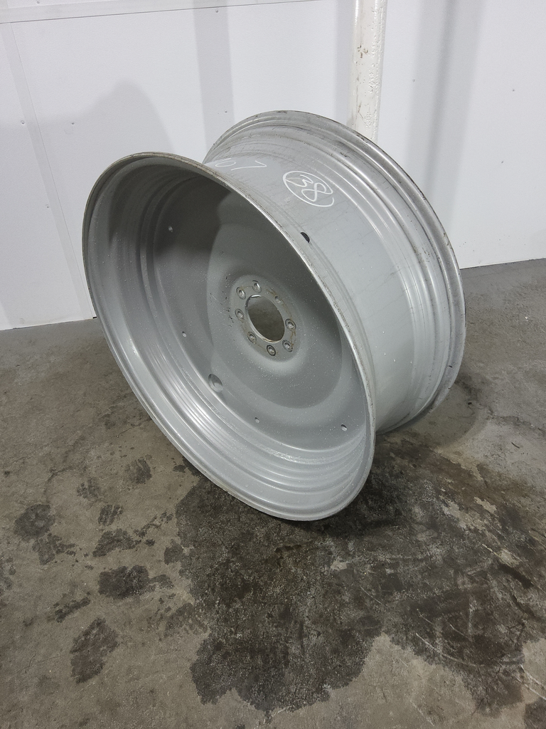 15"W x 38"D, Agco Corp Gray 8-Hole Formed Plate