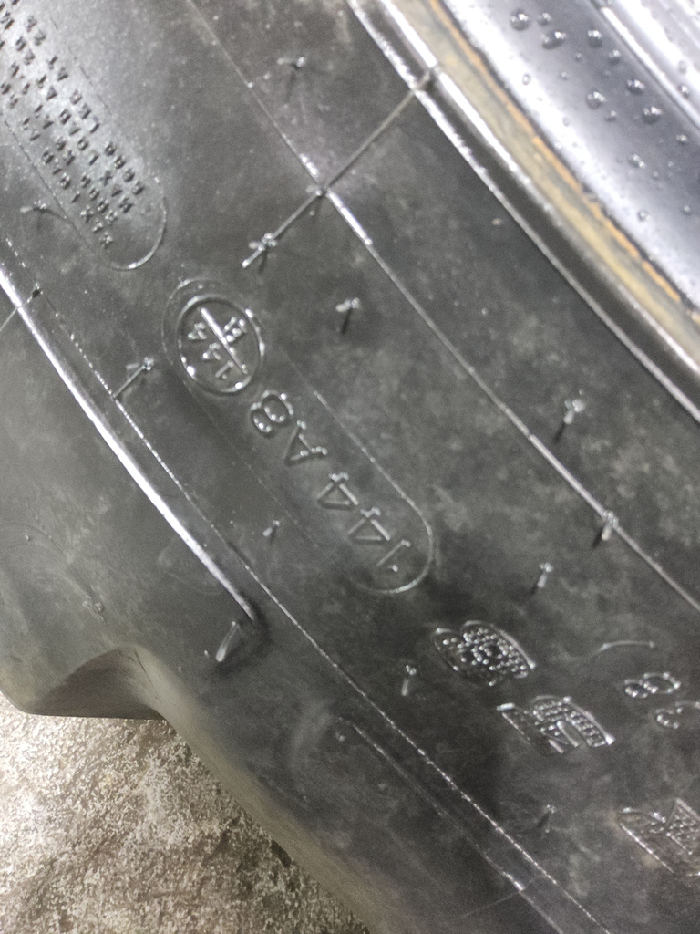 420/85R38 Michelin AgriBib R-1W 144B 70%
