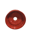 15"W x 50"D Stub Disc Rim with 10-Hole Center, Fendt/Agco Red