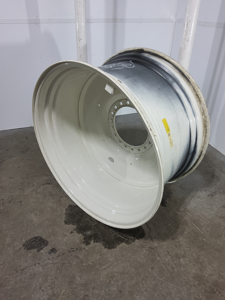 23"W x 42"D, New Holland White 18-Hole Formed Plate