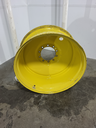 16"W x 38"D, John Deere Yellow 10-Hole Formed Plate