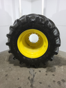 LSW 1000/40R32 Goodyear Farm Optitrac R-1W on John Deere Yellow 12-Hole Formed Plate 85%