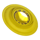 LSW 1000/40R32 Goodyear Farm Optitrac R-1W on John Deere Yellow 12-Hole Formed Plate 85%