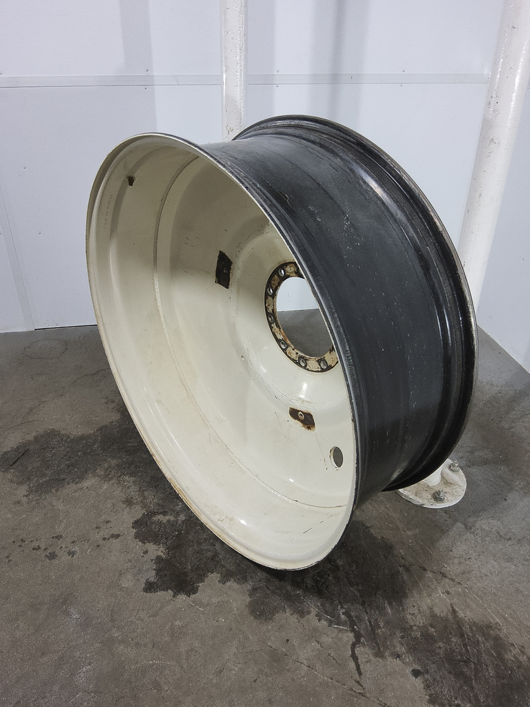 16"W x 46"D, New Holland White 10-Hole Formed Plate