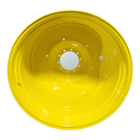 LSW 800/55R46 Goodyear Farm DT830 Optitrac R-1W on John Deere Yellow 10-Hole Formed Plate 99%