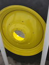 LSW 800/55R46 Goodyear Farm DT830 Optitrac R-1W on John Deere Yellow 10-Hole Formed Plate 99%