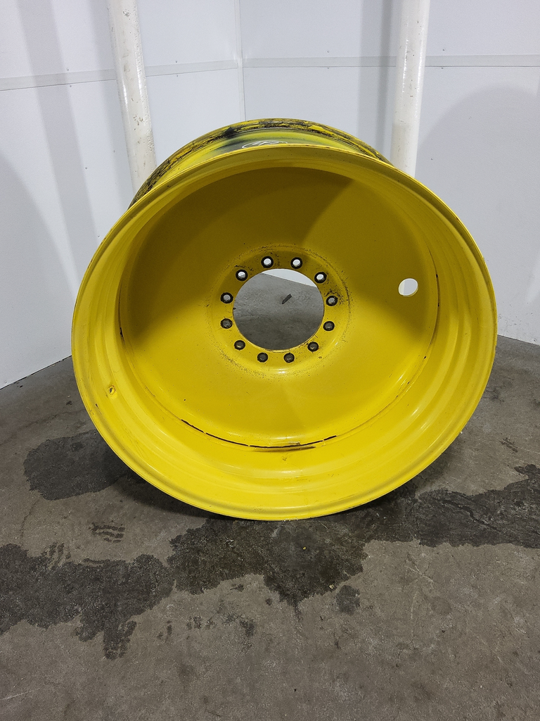 20"W x 42"D, John Deere Yellow 12-Hole Formed Plate Sprayer