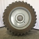 480/80R50 Firestone Radial Deep Tread 23 R-1W on Agco Corp Gray 10-Hole Formed Plate W/Weight Holes 85%