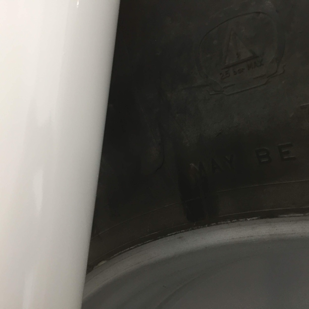 480/80R50 Firestone Radial Deep Tread 23 R-1W on Agco Corp Gray 10-Hole Formed Plate W/Weight Holes 85%