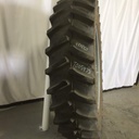 480/80R50 Firestone Radial Deep Tread 23 R-1W on Agco Corp Gray 10-Hole Formed Plate W/Weight Holes 85%