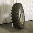 480/80R50 Firestone Radial Deep Tread 23 R-1W on Agco Corp Gray 10-Hole Formed Plate W/Weight Holes 85%