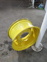 12"W x 24"D, John Deere Yellow 8-Hole Rim with Clamp/U-Clamp (groups of 2 bolts)