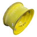12"W x 24"D Rim with Clamp/U-Clamp (groups of 2 bolts) Rim with 8-Hole Center, John Deere Yellow