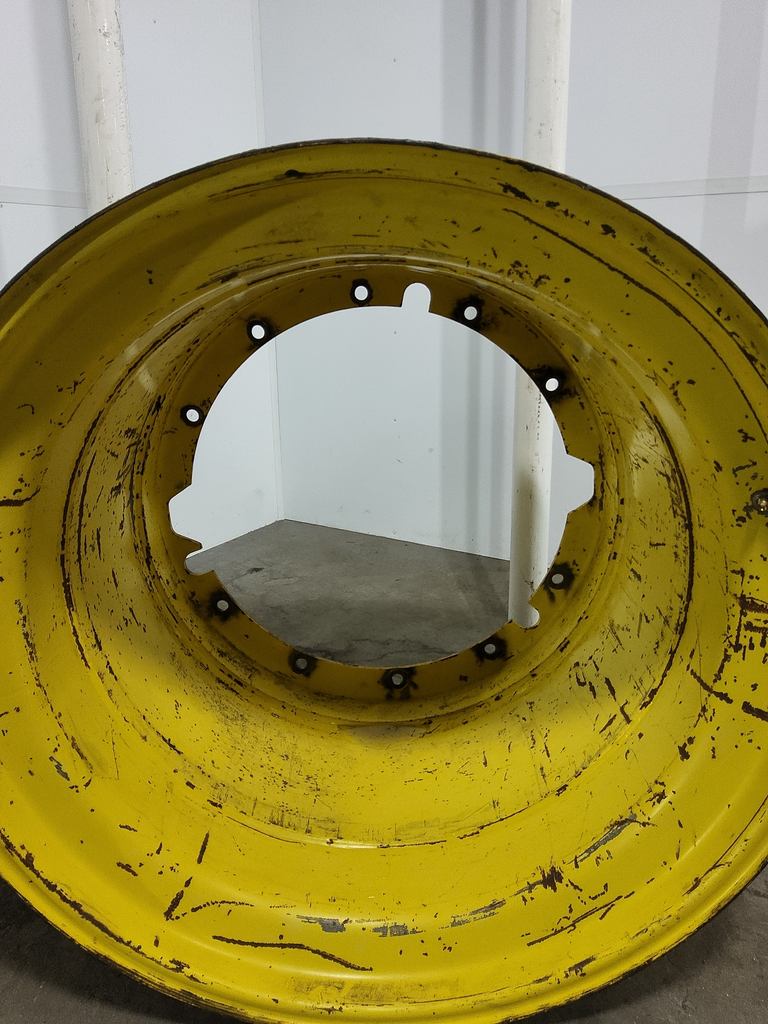 16"W x 42"D, John Deere Yellow Stub Disc