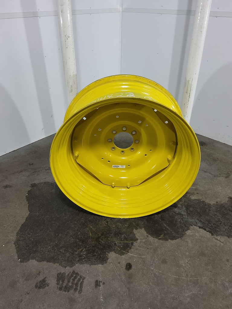 15"W x 34"D, John Deere Yellow Waffle Wheel (Groups of 2 bolts)