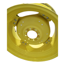 8-Hole Rim with Clamp/U-Clamp (groups of 2 bolts) Center for 28"-30" Rim, John Deere Yellow