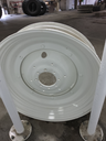 12"W x 46"D, New Holland White 8-Hole Stub Disc