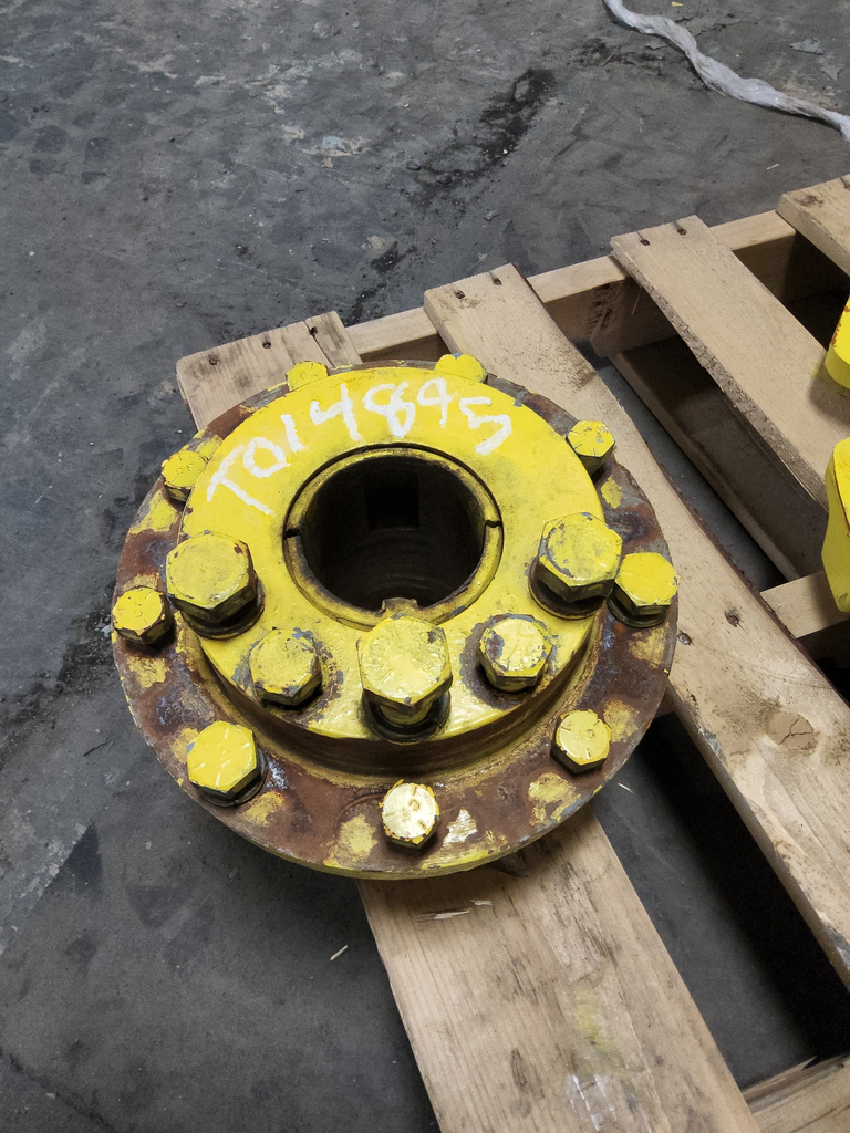 9-Hole Wedg-Lok OE Style, 3.625" (92.075mm) axle, John Deere Yellow
