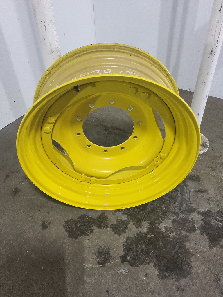 12"W x 30"D, John Deere Yellow 8-Hole Stub Disc (groups of 2 bolts)