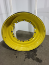 12"W x 50"D, John Deere Yellow 12-Hole Stub Disc