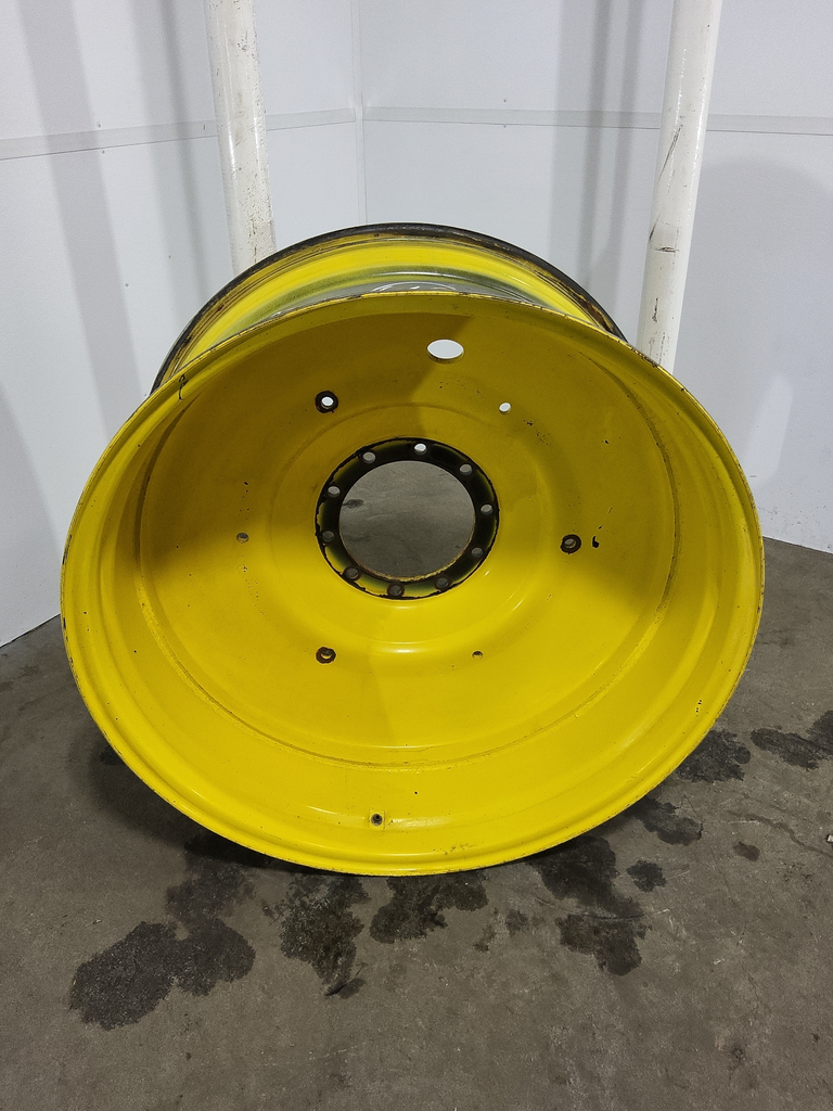 20"W x 42"D, John Deere Yellow 10-Hole Formed Plate