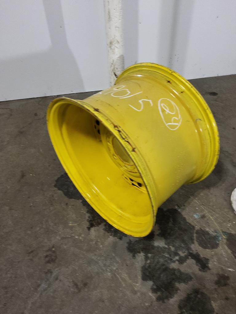 15"W x 24"D, John Deere Yellow 8-Hole Rim with Clamp/U-Clamp (groups of 2 bolts)