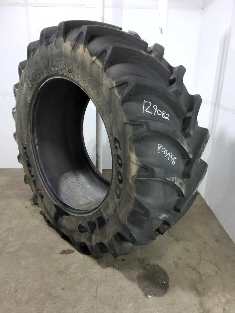 LSW800/55R46 Goodyear Farm DT830 Optitrac R-1W