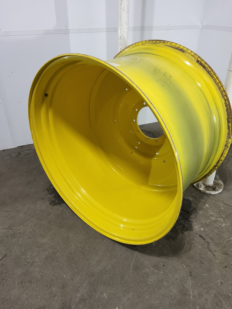 28"W x 46"D, John Deere Yellow 10-Hole Formed Plate