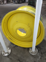 28"W x 46"D, John Deere Yellow 10-Hole Formed Plate