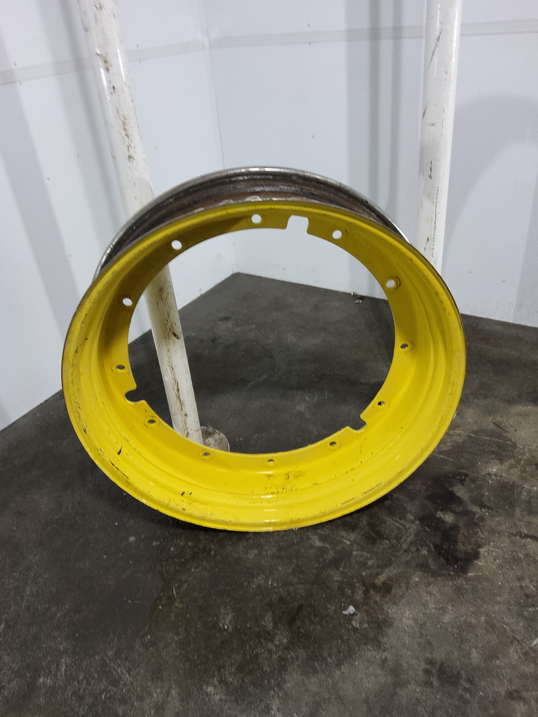 10"W x 38"D, John Deere Yellow 12-Hole Stub Disc